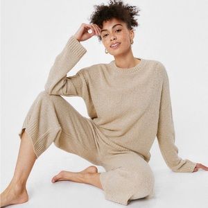 NastyGal Cream Sweater Set